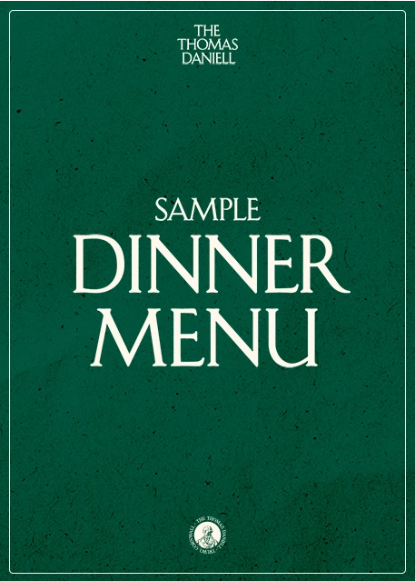 Dinner Menu